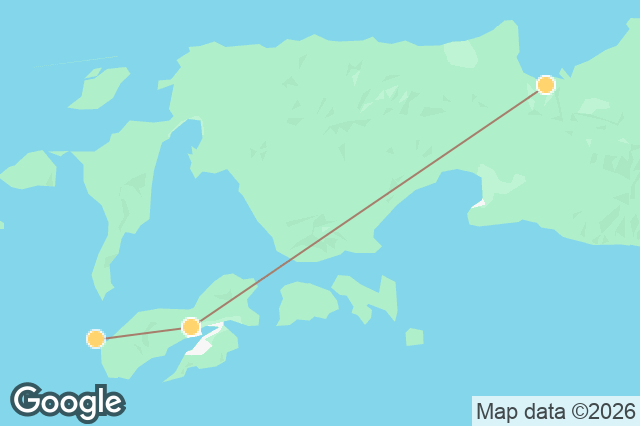 Carte circuit Moluques, entre traditions et nature sauvage