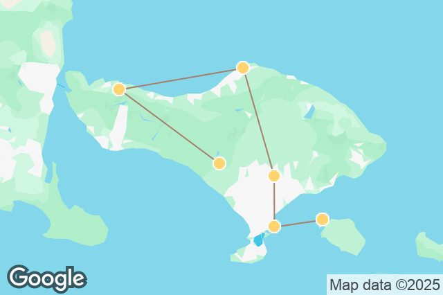 Carte circuit Bali et Lembongan : Une Évasion entre Traditions et Plages Parfaites
