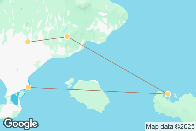 Carte circuit Évasion Balinaise en 3 temps : Detente, Rizières et plages