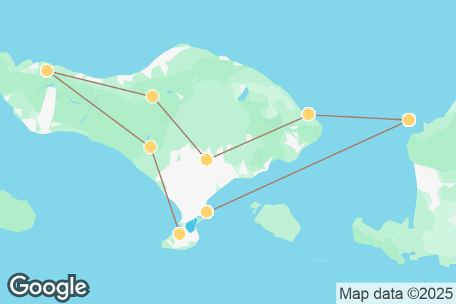 Carte circuit Bali et Gili : Un Voyage au Pays des Rêves