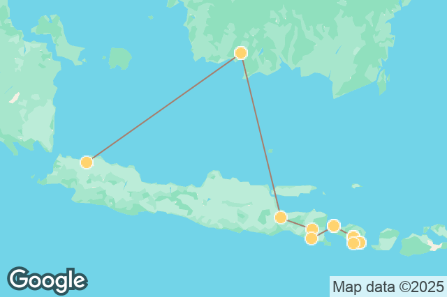 Carte circuit Bornéo, Java, Bali et Lembongan - En famille, tête-tête avec la faune tropicale