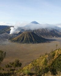 Cratère du volcan Bromo a Java