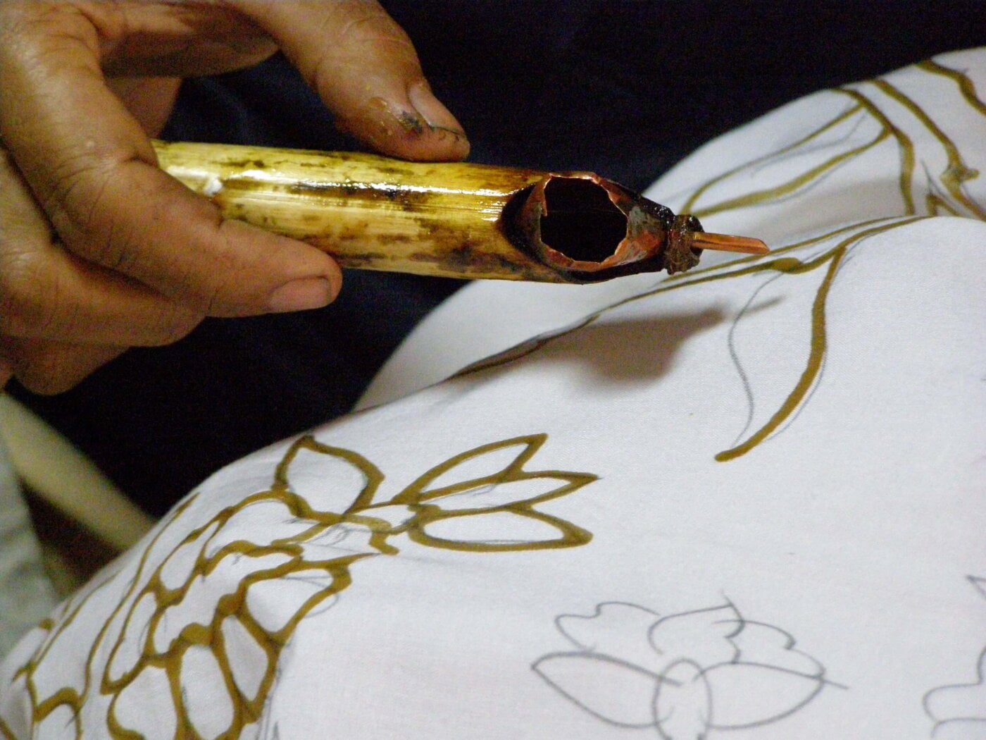 Technique du batik Jogyakarta