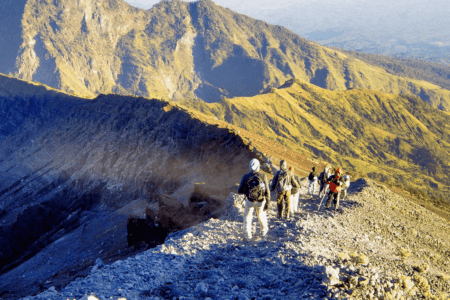 Ascension du volcan Rinjani à Lombok