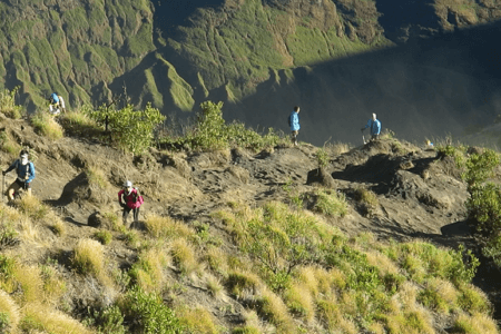 Ascension du volcan Rinjani à Lombok