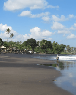 La plage de Balian à Bali