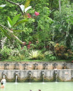 Bali Banjar source d'eau chaude