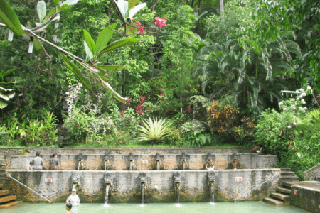 Bali Banjar source d'eau chaude
