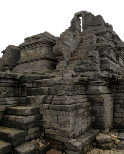Temple de Jogo près de Malang sur l’île de Java en Indonésie
