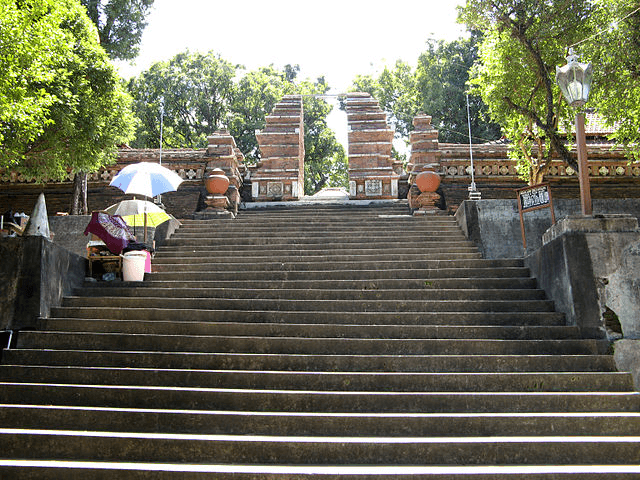 Cimetière d'Imogiri à Yogyakarta au centre de l'ile Java