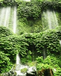 Lombok Benang Kelambu Waterfall