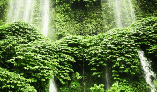 Lombok Benang Kelambu Waterfall