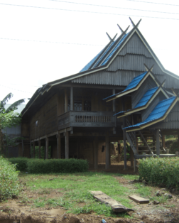 Maison traditionnelle Bugis sud Sulawesi