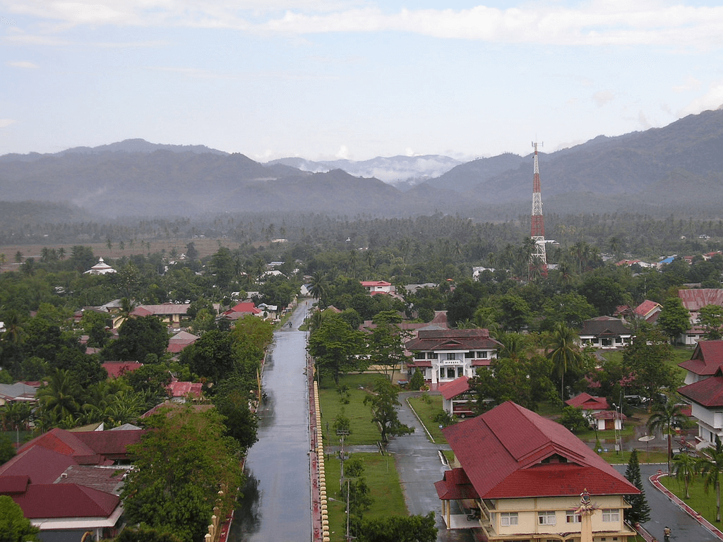 Gorontalo au nord de la Sulawesi