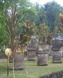 Site Archéologique magalhitique de Waruga Sawangan nord de Sulawesi