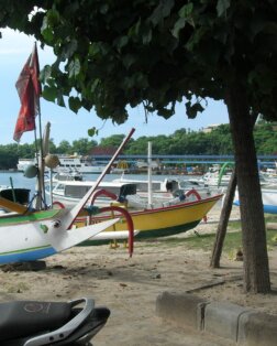Padang bay à Bali