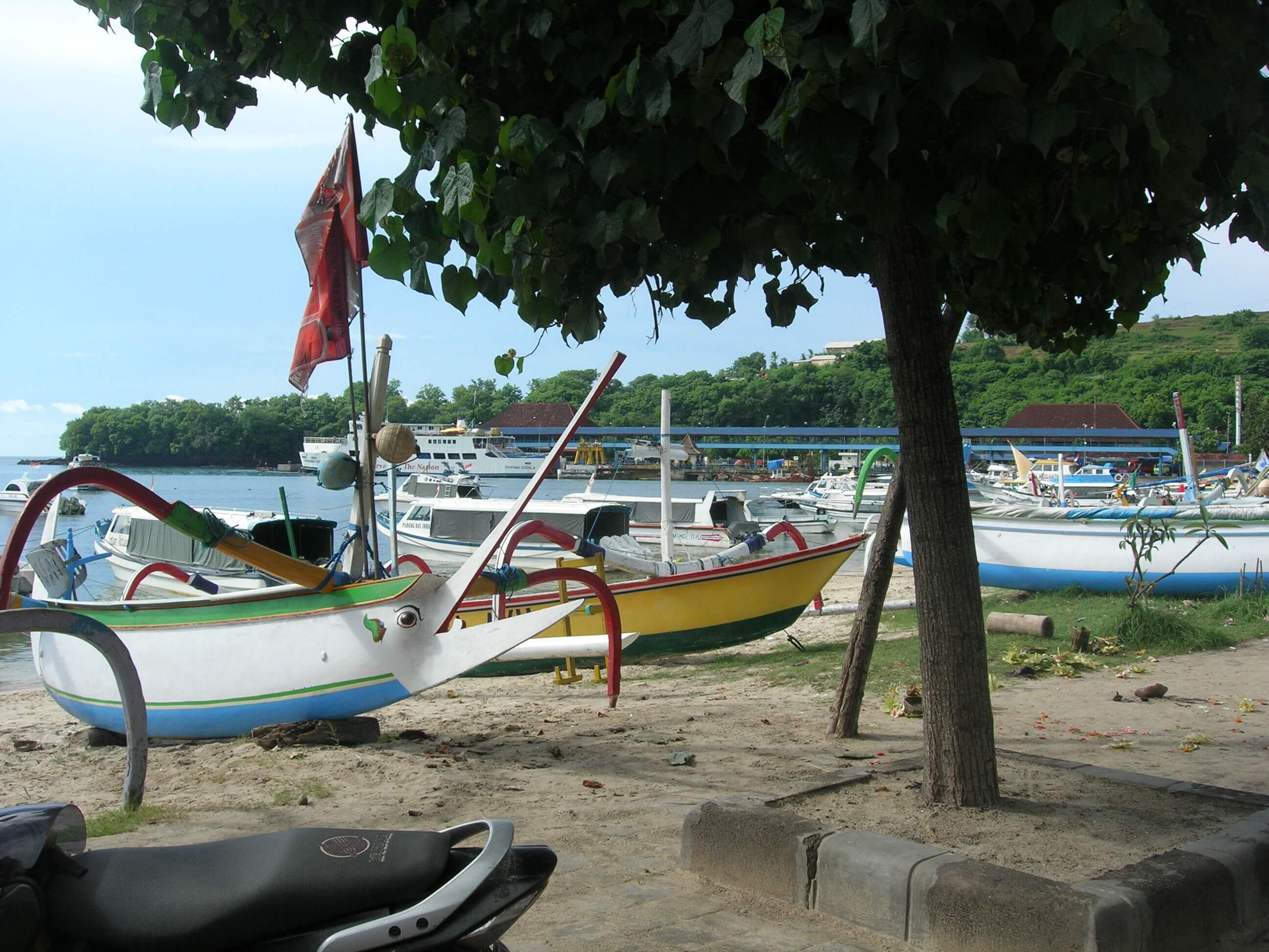Padang bay à Bali