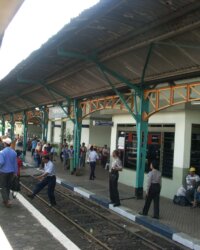 Indonésie Jogyakarta train