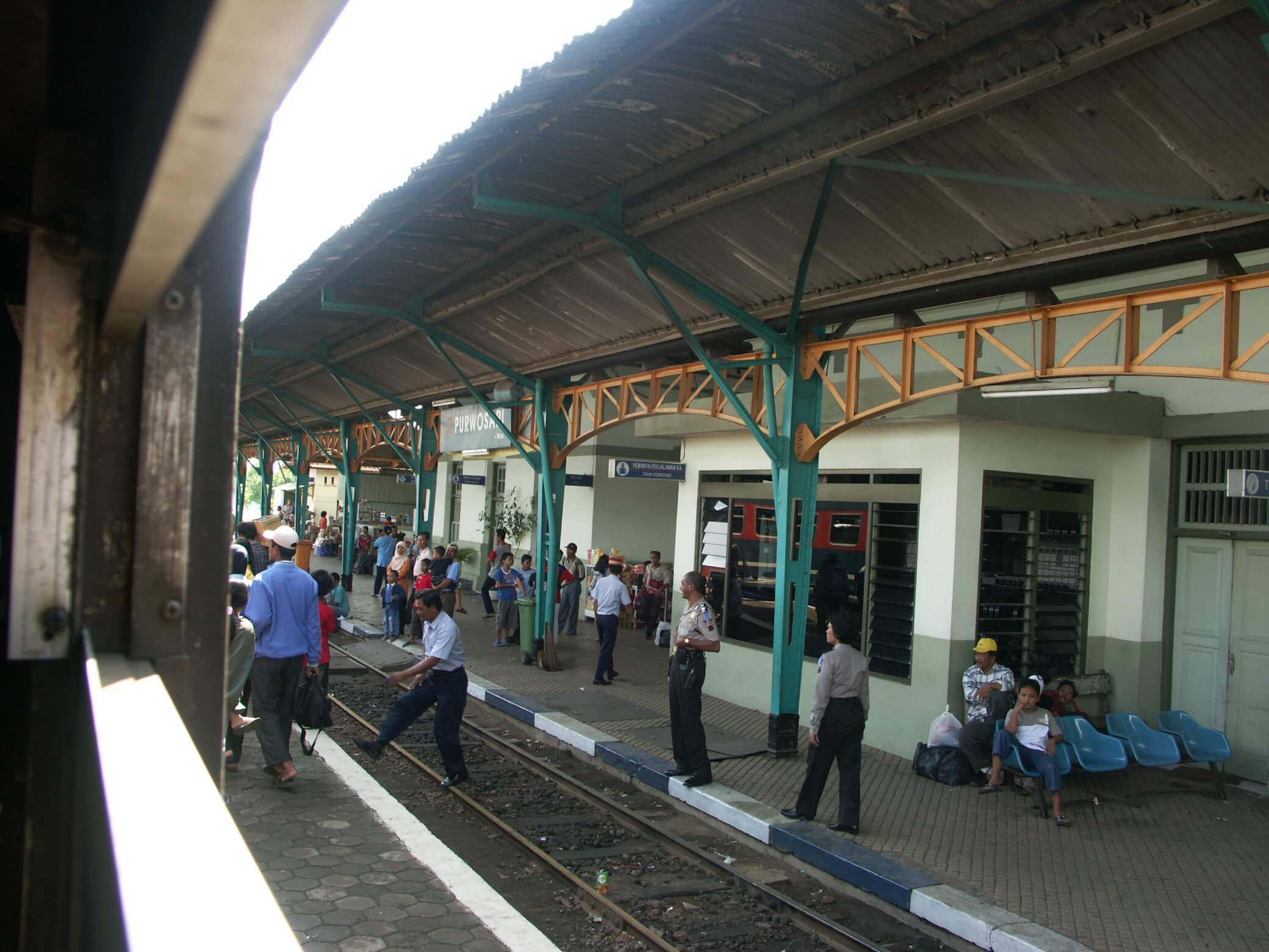Indonesie Yogyakarta Train Station