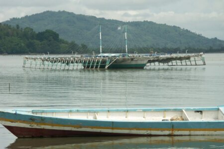 Bagang (bateau traditionnelle de Palopo du sud Sulawesi)