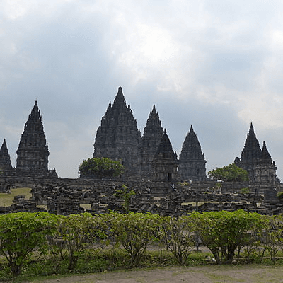 Temple de Prambanan à Yogyakarta sur l’île de Java