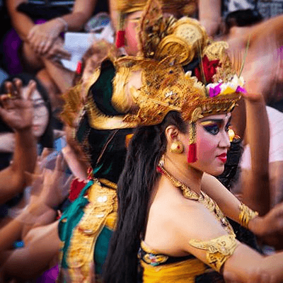 Danseuse traditionnelle Balinaise