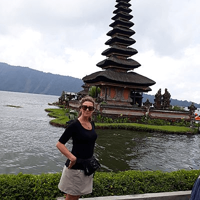 Voyageuse Archipel360 Aau temple Ulun Danu Beratan à Bali