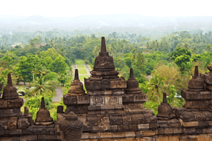 Temple de Borobudur à Yogyakarta
