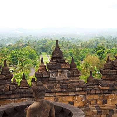 Temple de Borobudur à Yogyakarta