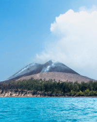 Parc national Ujun Kulon Krakatau volcan Krakatoa