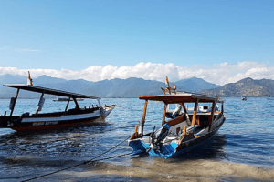 Speed boats des iles Gili