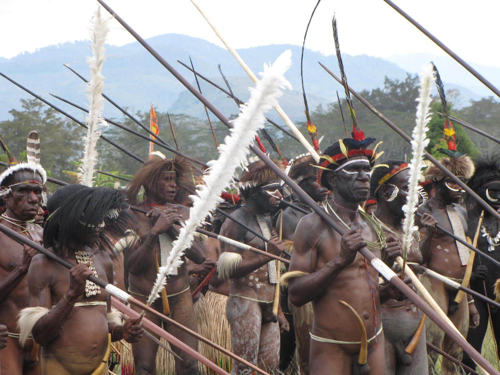 Festival vallée de Baliem en Papouasie occidentale
