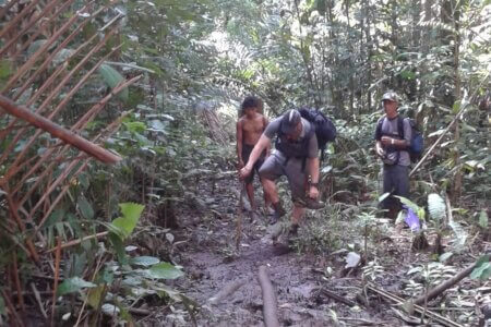 Trekking dans la jungle de Siberut Mentawai Sumatra