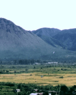 Vue sur le volcan Geureudong à Sumatra