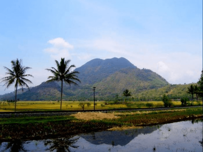 Le mont Kendang volcan de Java