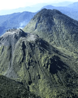 Le volcan Peuet Sagoe a Sumatra