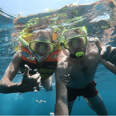 Snorkling a Nusa Lembongan