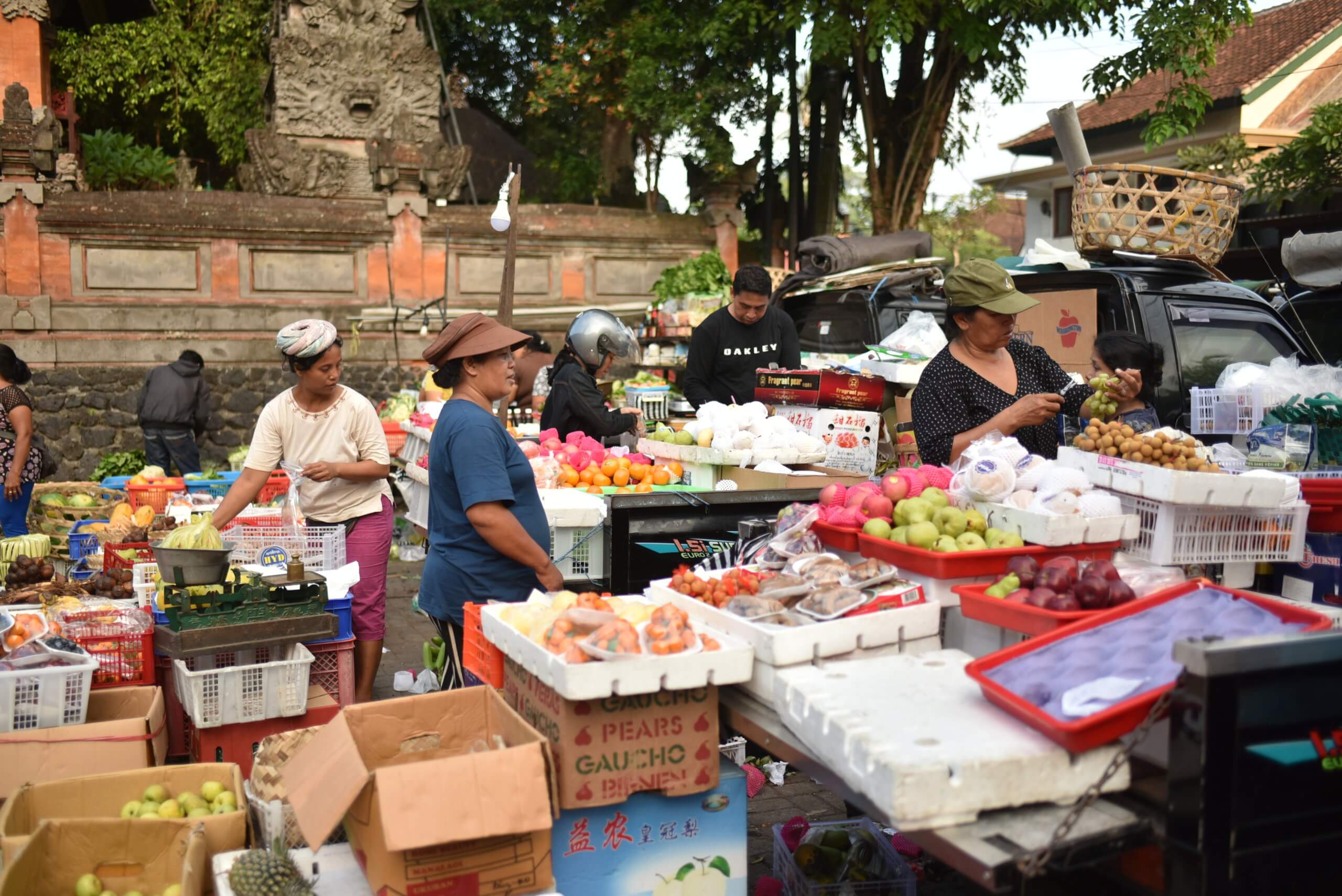 Marché aux fruits et légumes d’Ubud