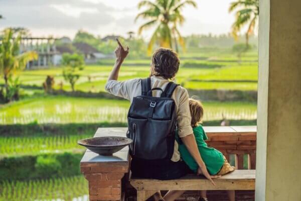 Family – Rice field