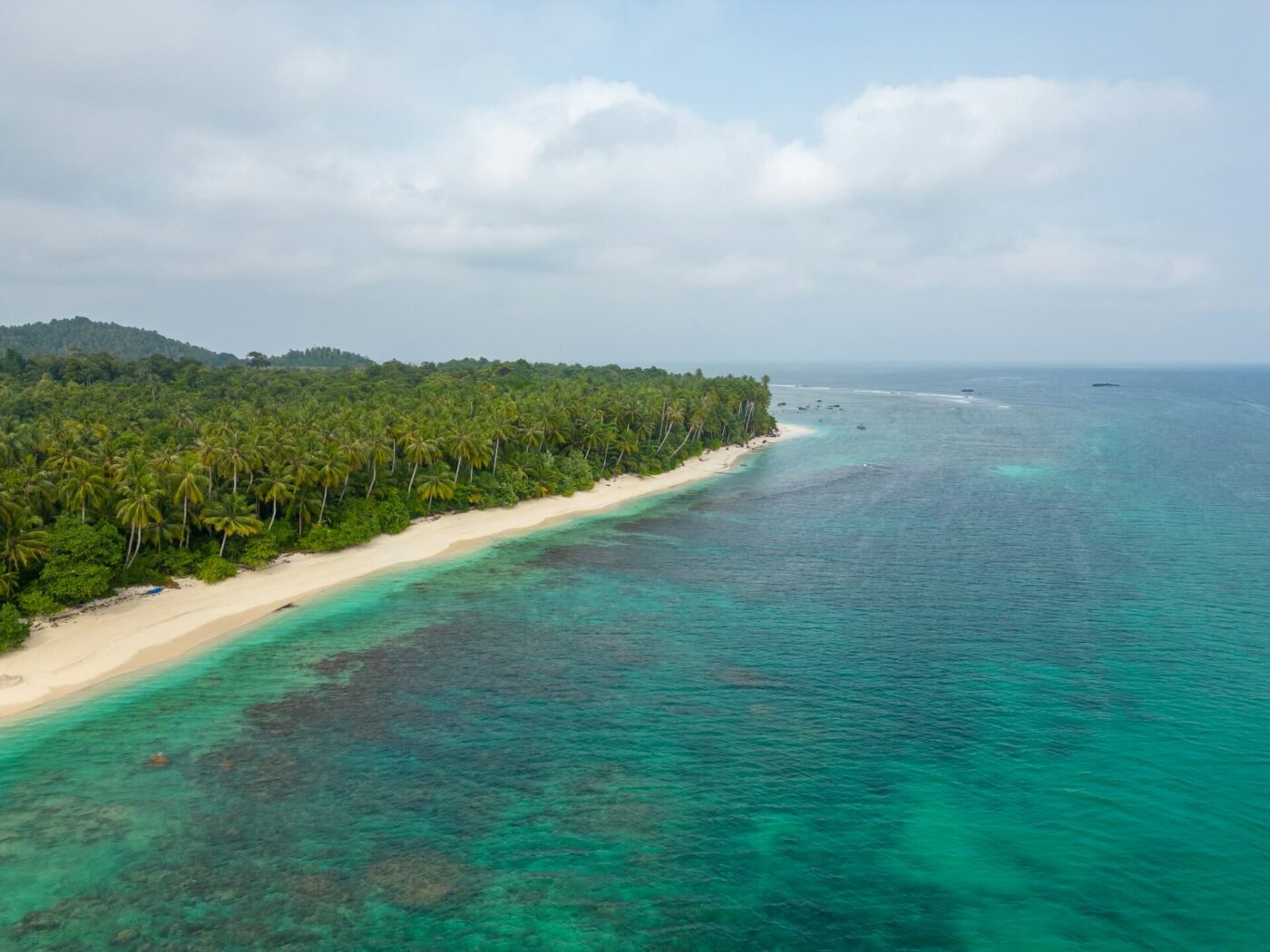 vue aerienne-Bali-Sanur-plage