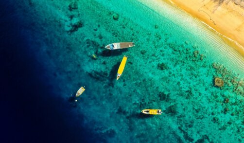 vue aerienne-Bali- Sanur-plage