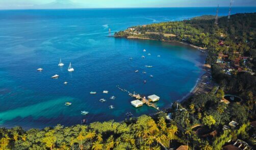 vue aerienne-Senggigi-Lombok-plage