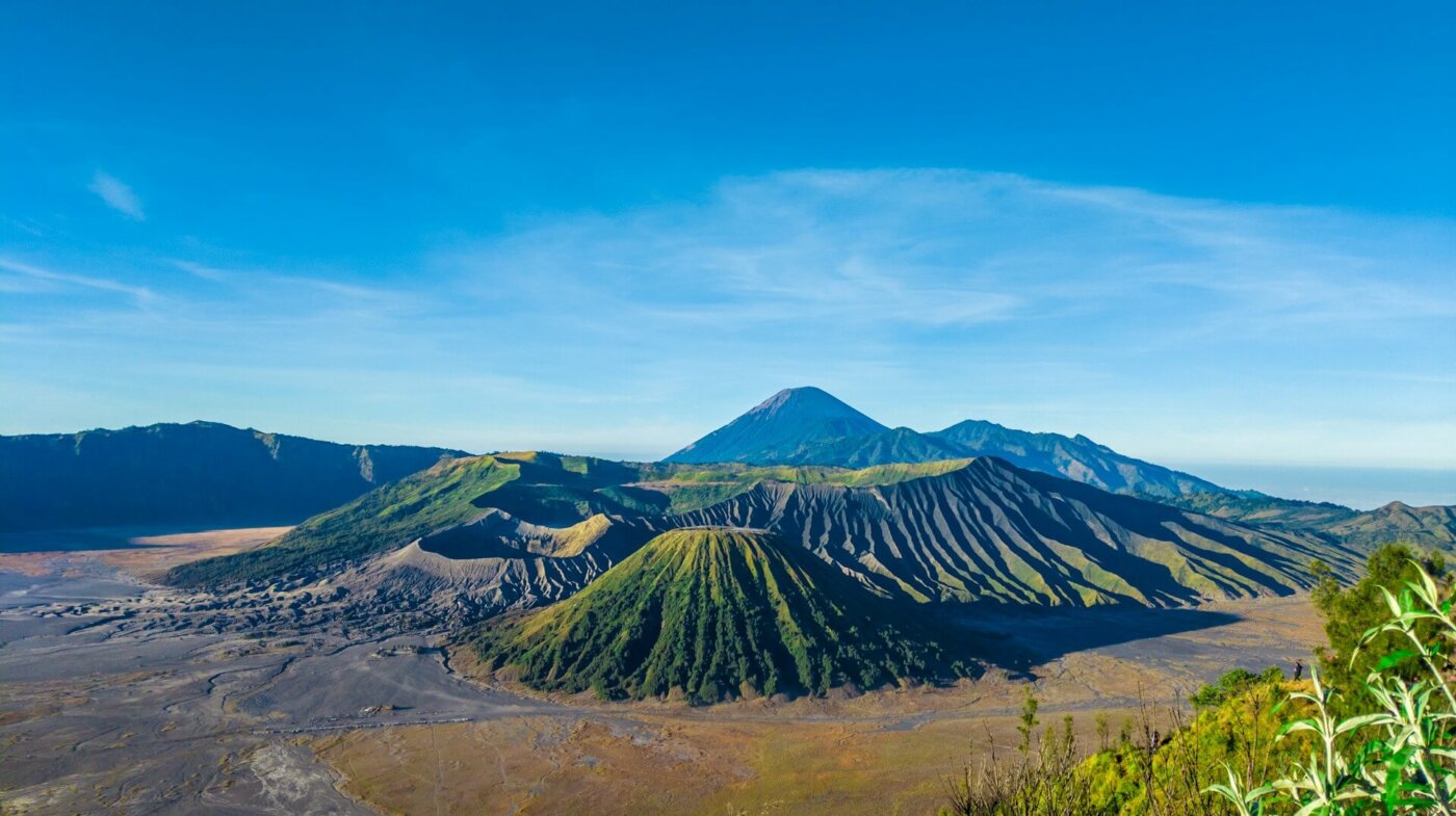 vue panoramique-Java-Bromo-volcan