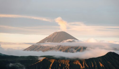 vue panoramique-semeru bromo-Java-volcan