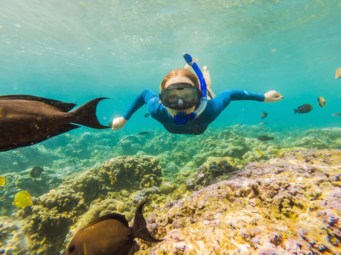 Bali Snorkling Child