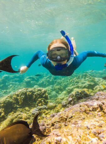 Bali Snorkling Child