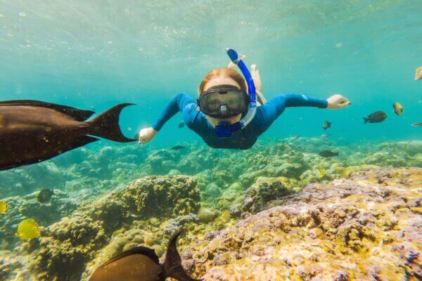 Bali Snorkling Child