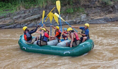 Bali rafting