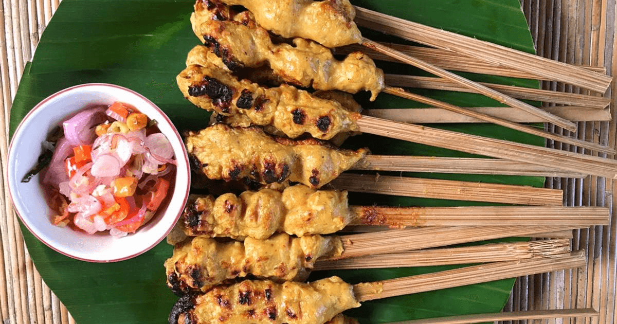 Bali Food Sate Lilit