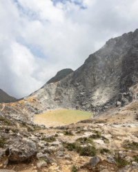 Sumatra Sibayak Volcano